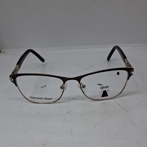 RXABLE Red Carpet 87 Eyeglass Frames Brown & Gold